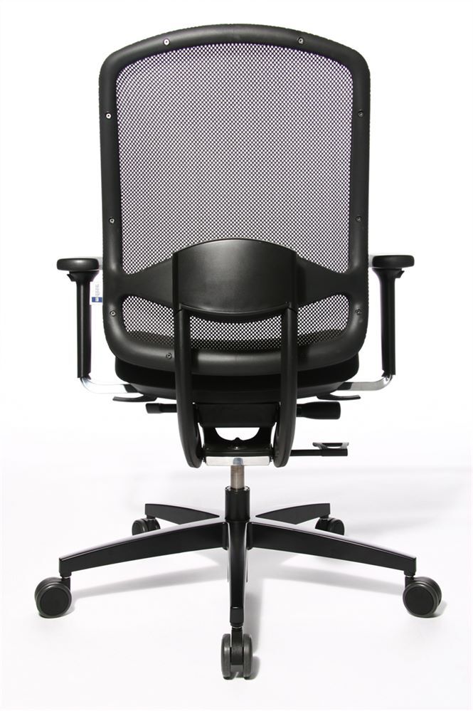 Produktbild Bürodrehstuhl Medic 5 Dondola, Netzrücken, Alu Fußkreuz, GS, schwarz bild 5