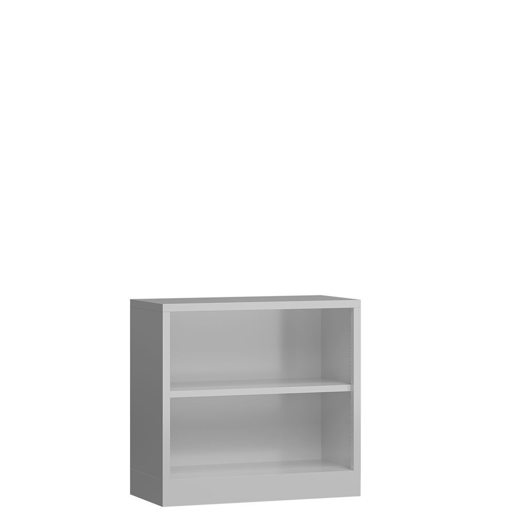 Produktbild Lüllmann ClassiX Aktenregal Büromöbel 2 OH 750 x 800 x 380 mm lichtgrau