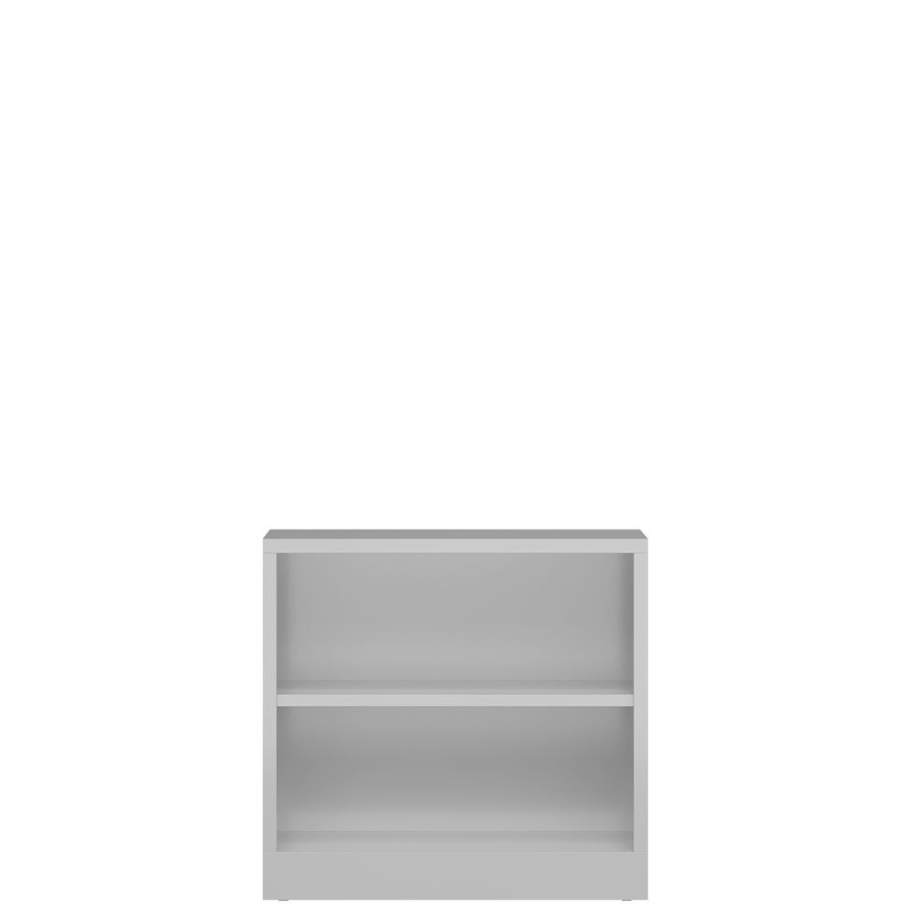 Produktbild ClassiX Aktenregal, 2 OH, 750 x 800 x 380 mm, lichtgrau bild 2