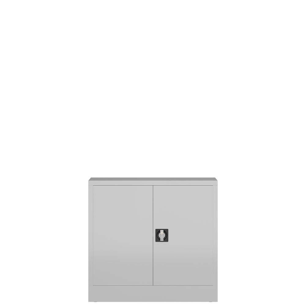 Produktbild ClassiX Flügeltürenschrank, 750 x 800 x 380 mm, lichtgrau bild 4