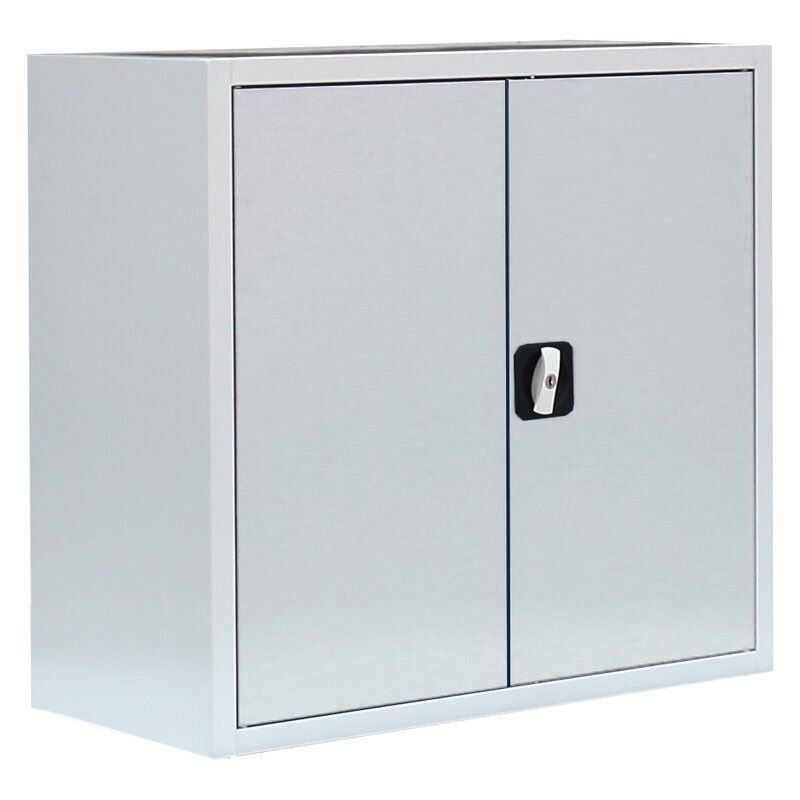 Produktbild Lüllmann ClassiX Flügeltürenschrank 750 x 800 x 380 mm lichtgrau