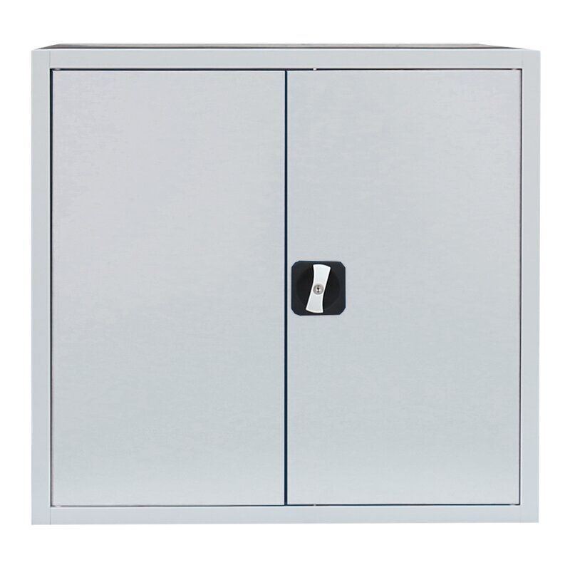 Produktbild ClassiX Flügeltürenschrank, 750 x 800 x 380 mm, lichtgrau bild 5