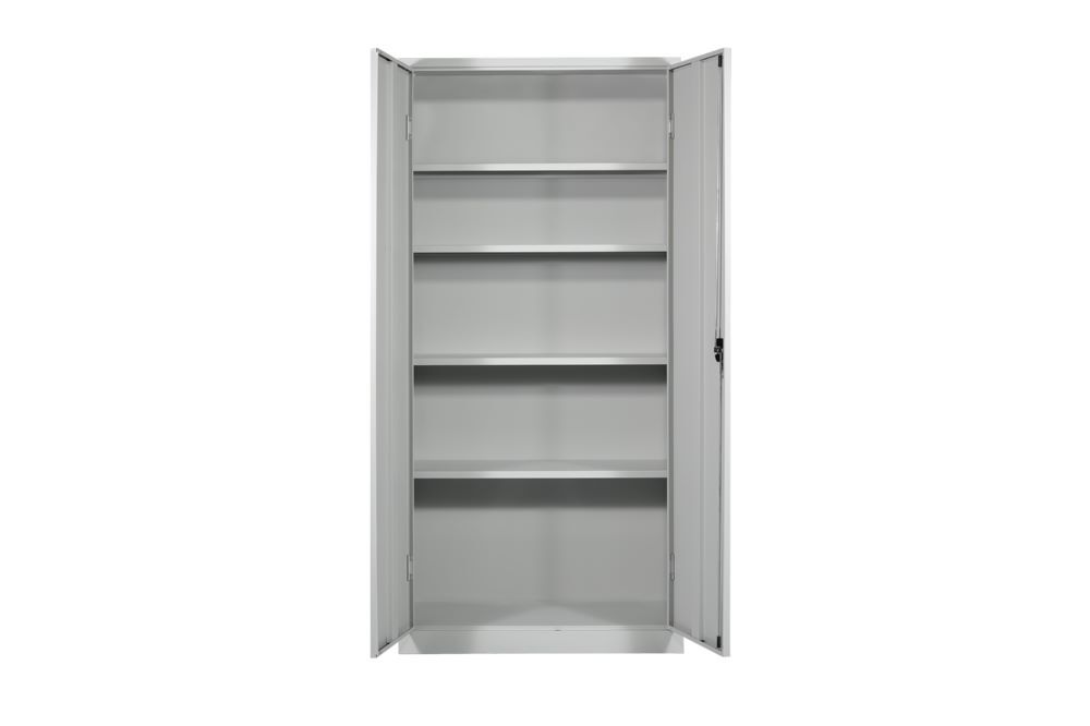 Produktbild ClassiX Flügeltürenschrank, 1945 x 920 x 420 mm, lichtgrau bild 6
