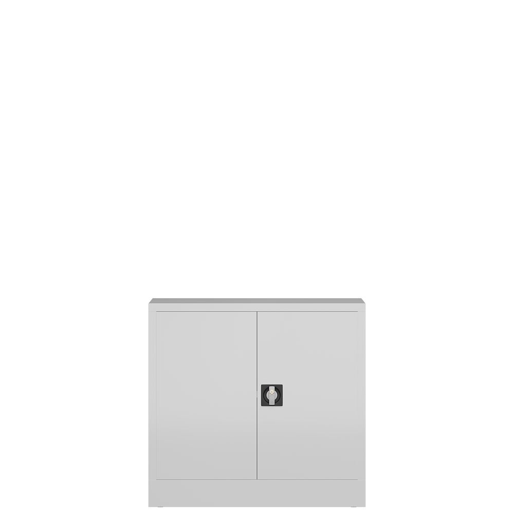 Produktbild ClassiX Flügeltürenschrank, 750 x 800 x 380 mm, signalweiß bild 3