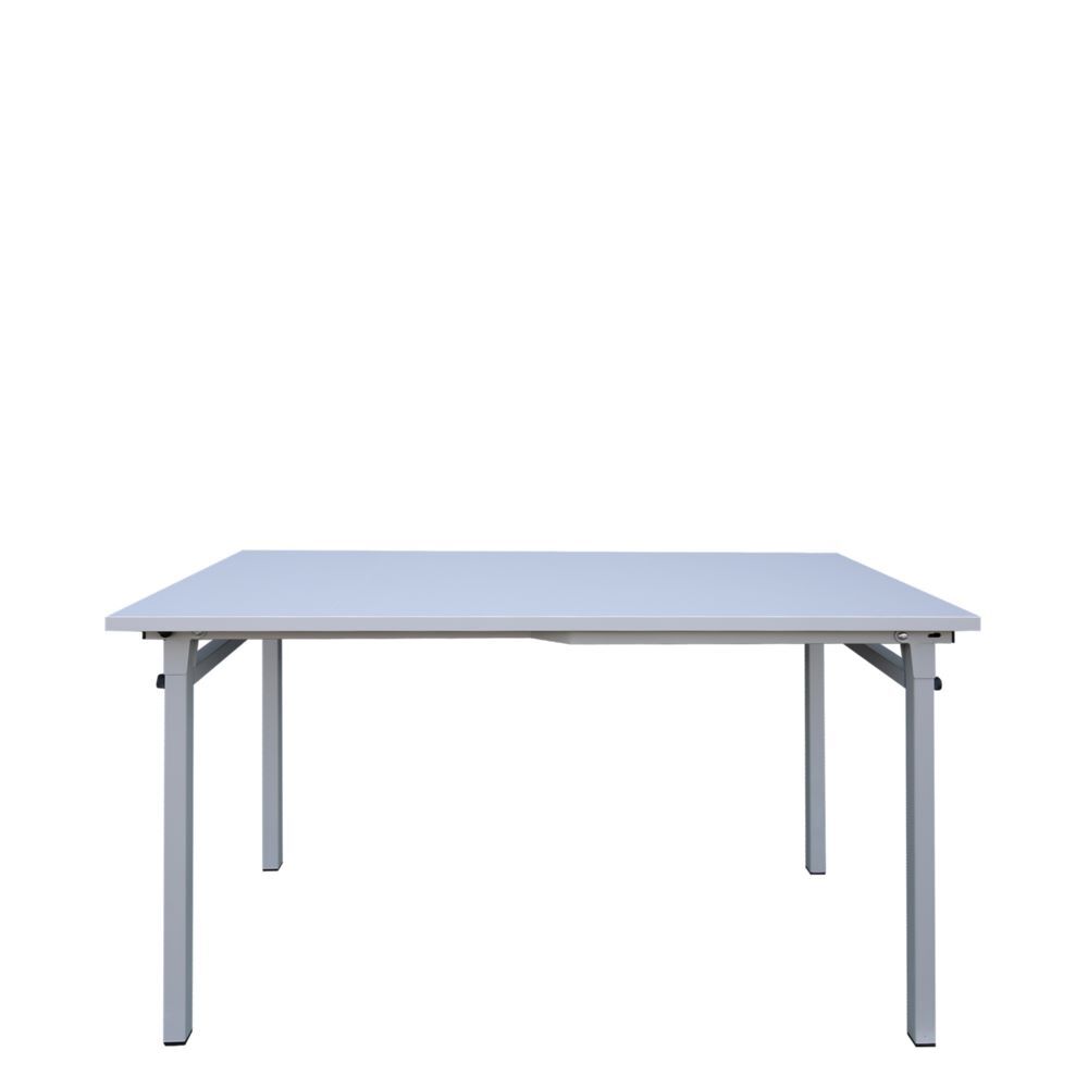 Produktbild Lüllmann ClassiX Klapptisch Konferenztisch 4-Fuß 750 x 1200 x 600 mm lichtgrau