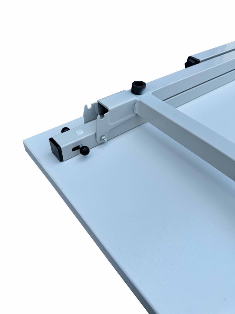 Produktbild ClassiX Klapptisch, 4-Fuß, 750 x 1200 x 600 mm, lichtgrau bild 6