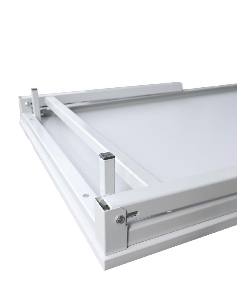Produktbild ClassiX Klapptisch, 4-Fuß, 750 x 1200 x 800 mm, lichtgrau bild 2