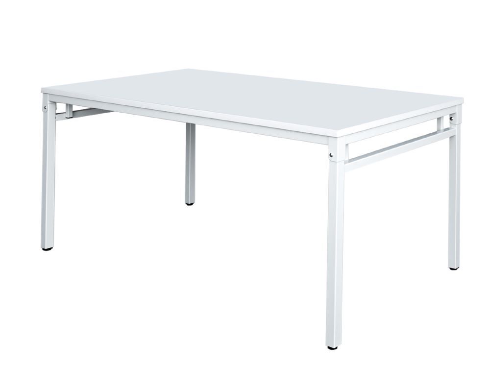 Produktbild Lüllmann ClassiX Konferenztisch Klapptisch 4-Fuß 750 x 1400 x 700 mm lichtgrau
