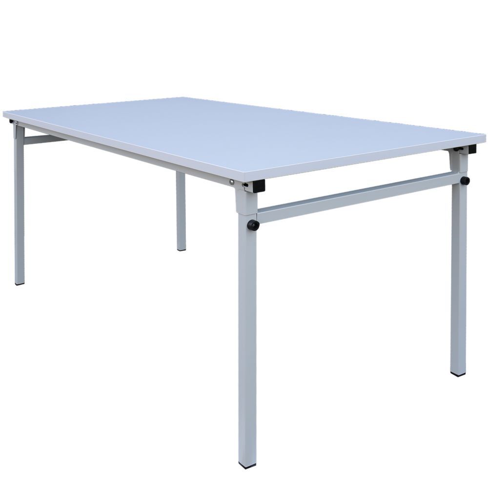 Produktbild ClassiX Klapptisch, 4-Fuß, 750 x 1600 x 800 mm, lichtgrau bild 3