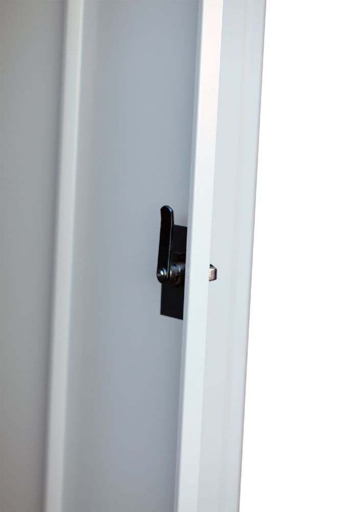 Produktbild ClassiX Mehrzweckspind, 2 Abteile, 1800 x 500 x 500 mm, lichtgrau bild 6
