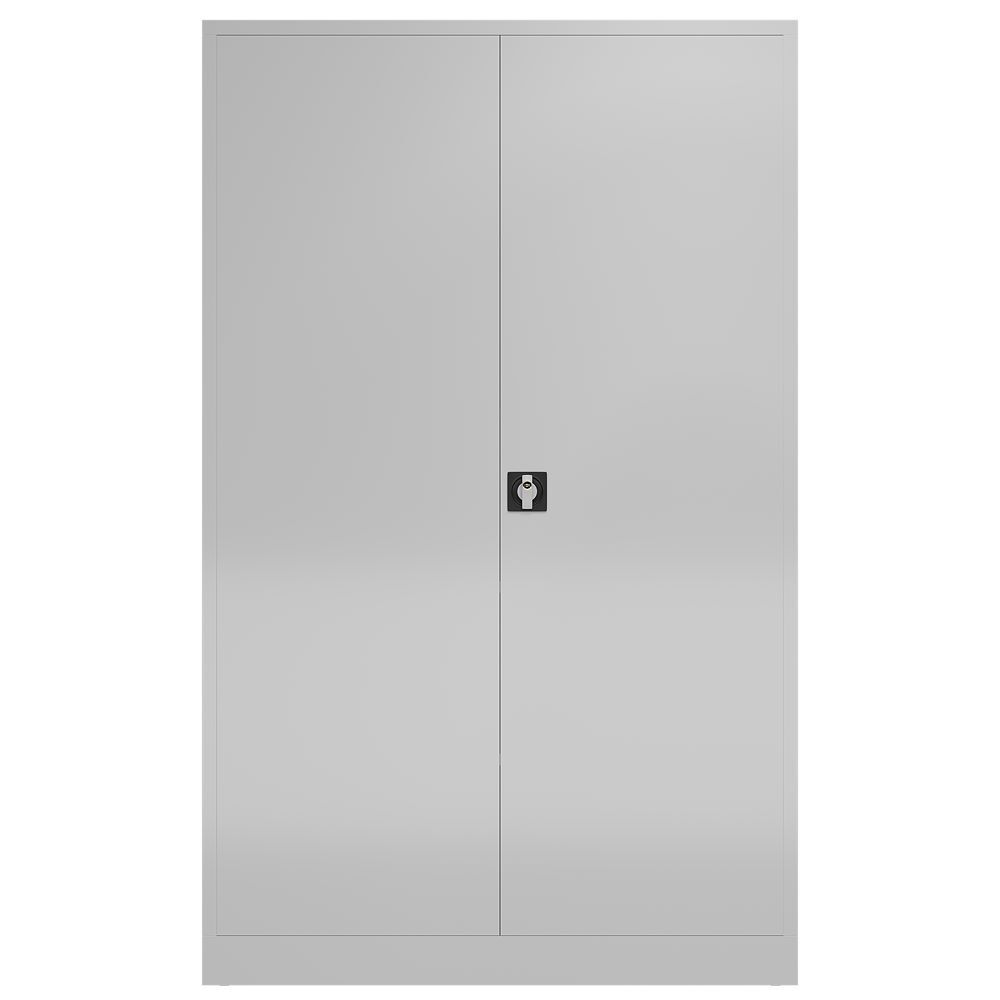 Produktbild ClassiX XXL Flügeltürenschrank, 1945 x 1200 x 600 mm, lichtgrau bild 3
