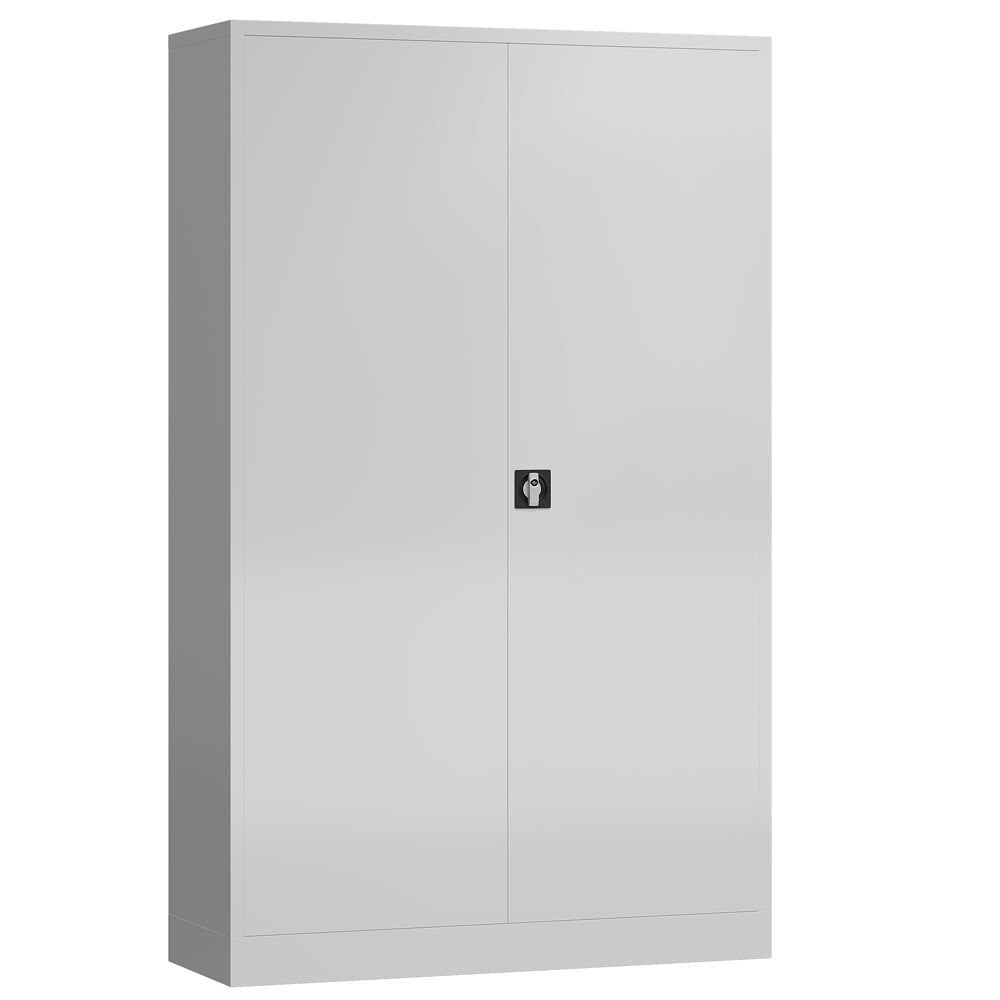 Produktbild Lüllmann ClassiX XXL Flügeltürenschrank 1945 x 1200 x 600 mm signalweiß