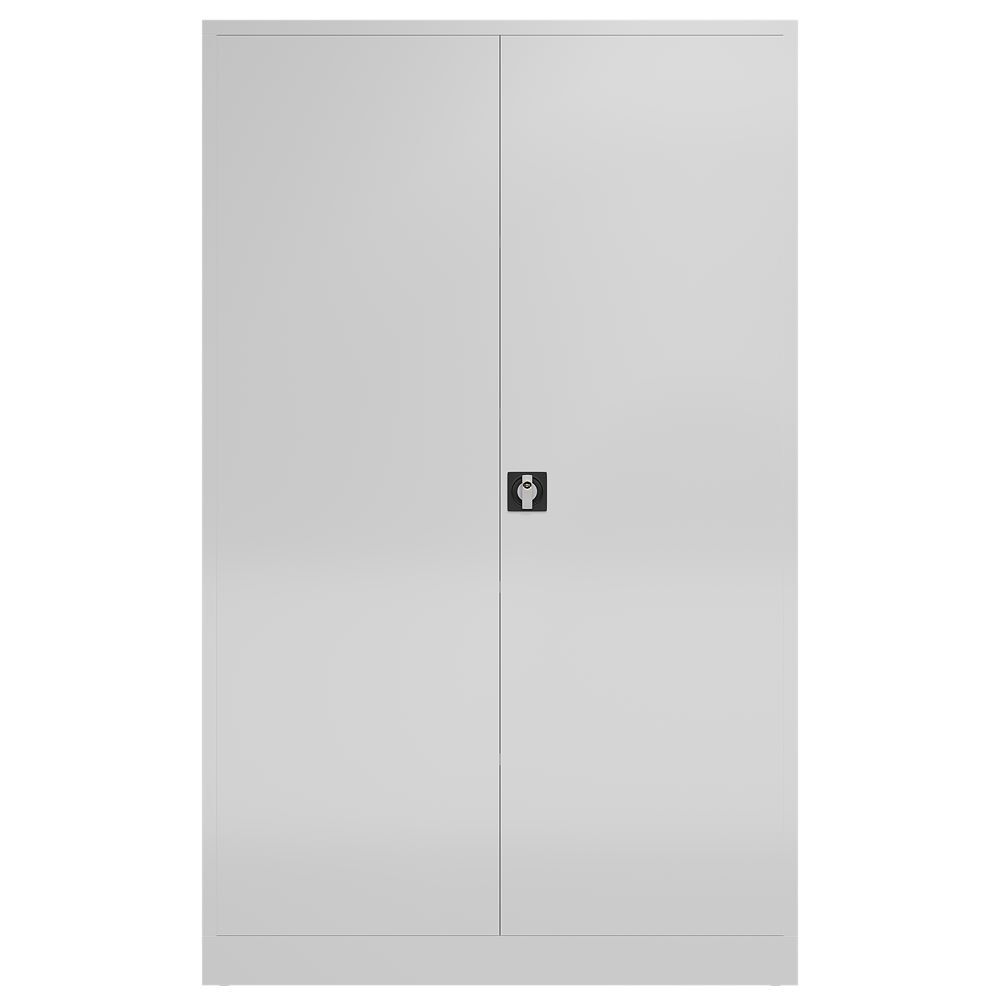 Produktbild ClassiX XXL Flügeltürenschrank, 1945 x 1200 x 600 mm, signalweiß bild 3