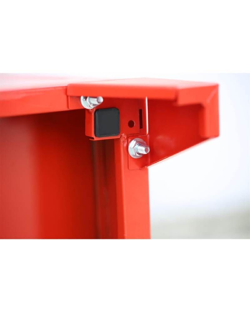 Lüllmann Feuerwehrschrank 2 Abteile 1800 x 600 x 500 mm in feuerrot Lüllmann Feuerwehrschrank 2 Abteile 1800 x 600 x 500 mm in feuerrot