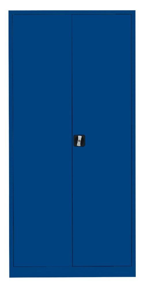 Lüllmann Flügeltürenschrank 5 OH Maße 1950 x 925 x 500 mm enzianblau Produktbild Lüllmann Flügeltürenschrank 5 OH Maße 1950 x 925 x 500 mm enzianblau
