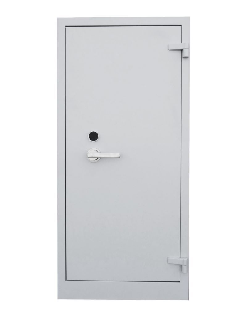 Lüllmann Flügeltürenschrank feuergeschützt 4 OH 1500 x 700 x 550 mm lichtgrau Produktbild Lüllmann Flügeltürenschrank feuergeschützt 4 OH 1500 x 700 x 550 mm lichtgrau