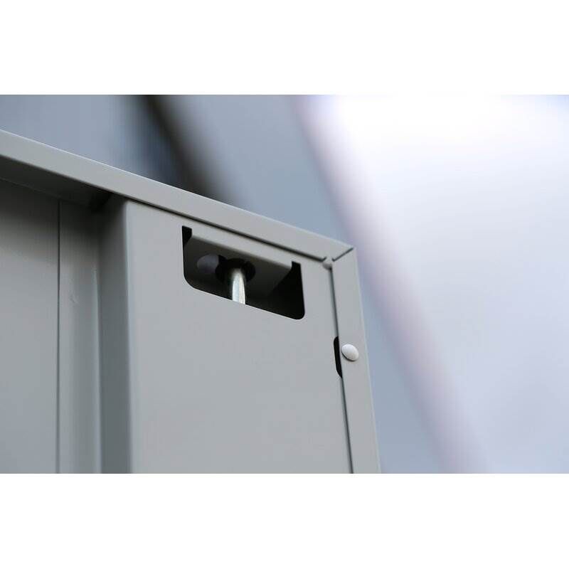 Lüllmann Flügeltürenschrank mit 1 Fachboden 750 x 800 x 383 mm in lichtgrau Lüllmann Flügeltürenschrank mit 1 Fachboden 750 x 800 x 383 mm in lichtgrau