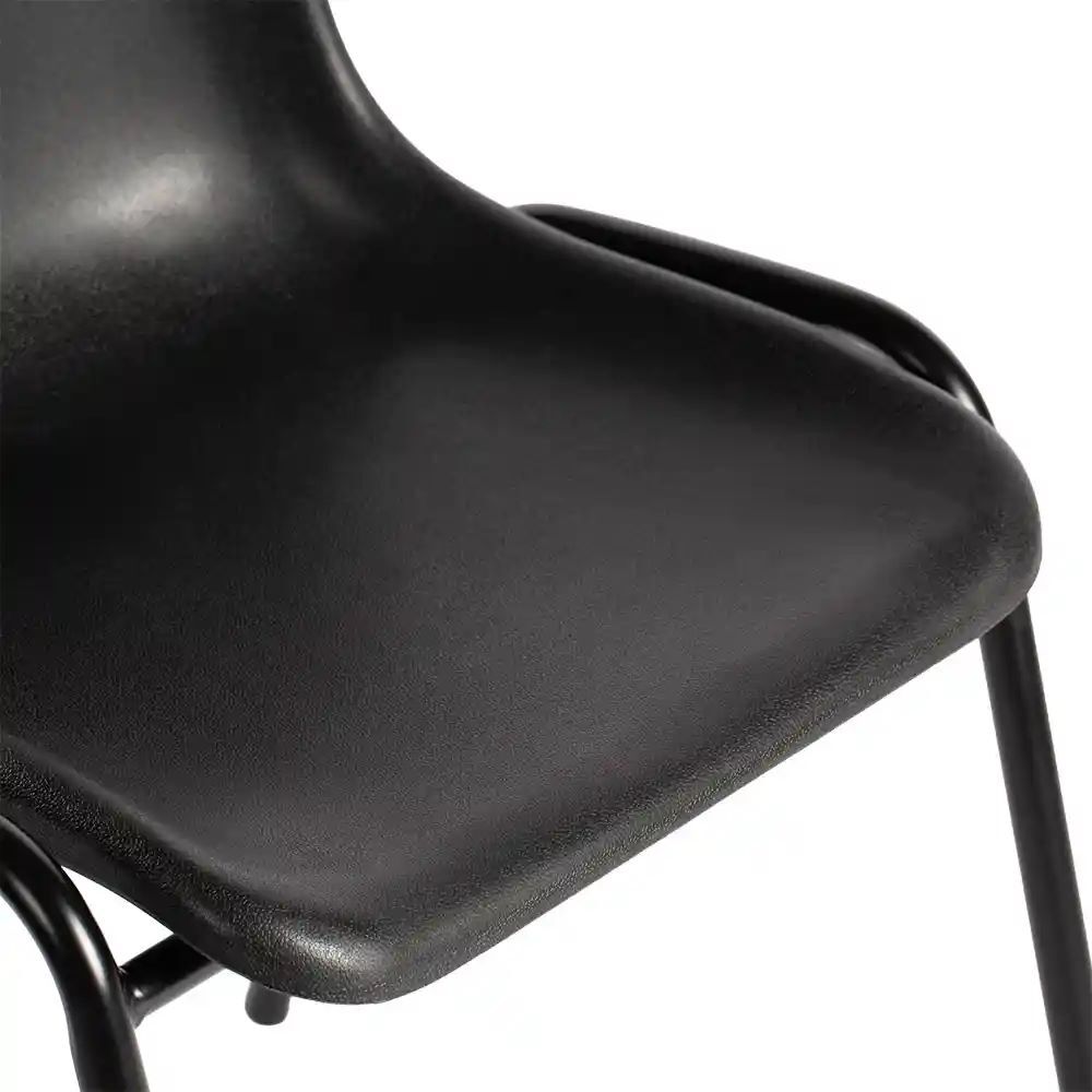 Produktbild Formschalenstuhl Basic, 470/780 x 485 x 500 mm, schwarz bild 2