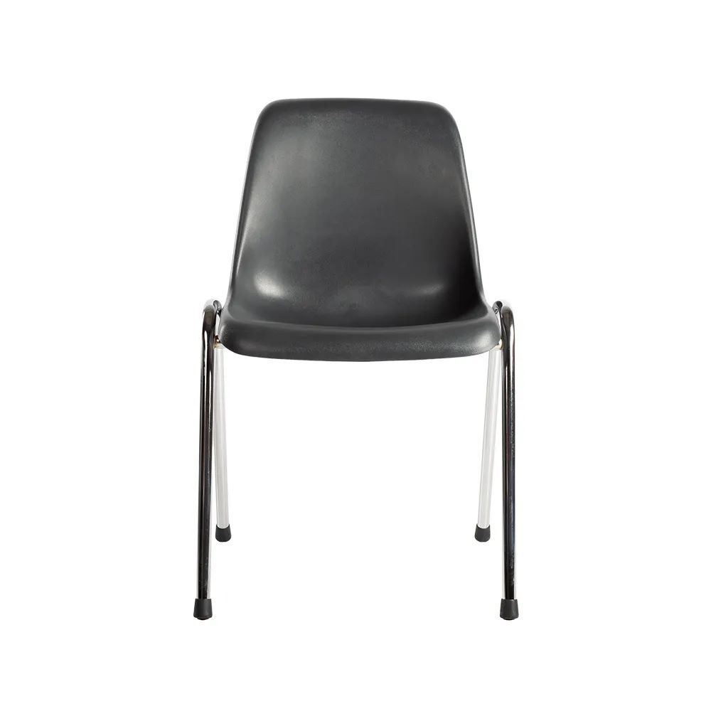 Produktbild Formschalenstuhl Premium, 450/800 x 490 x 520 mm, chrom/anthrazit bild 3
