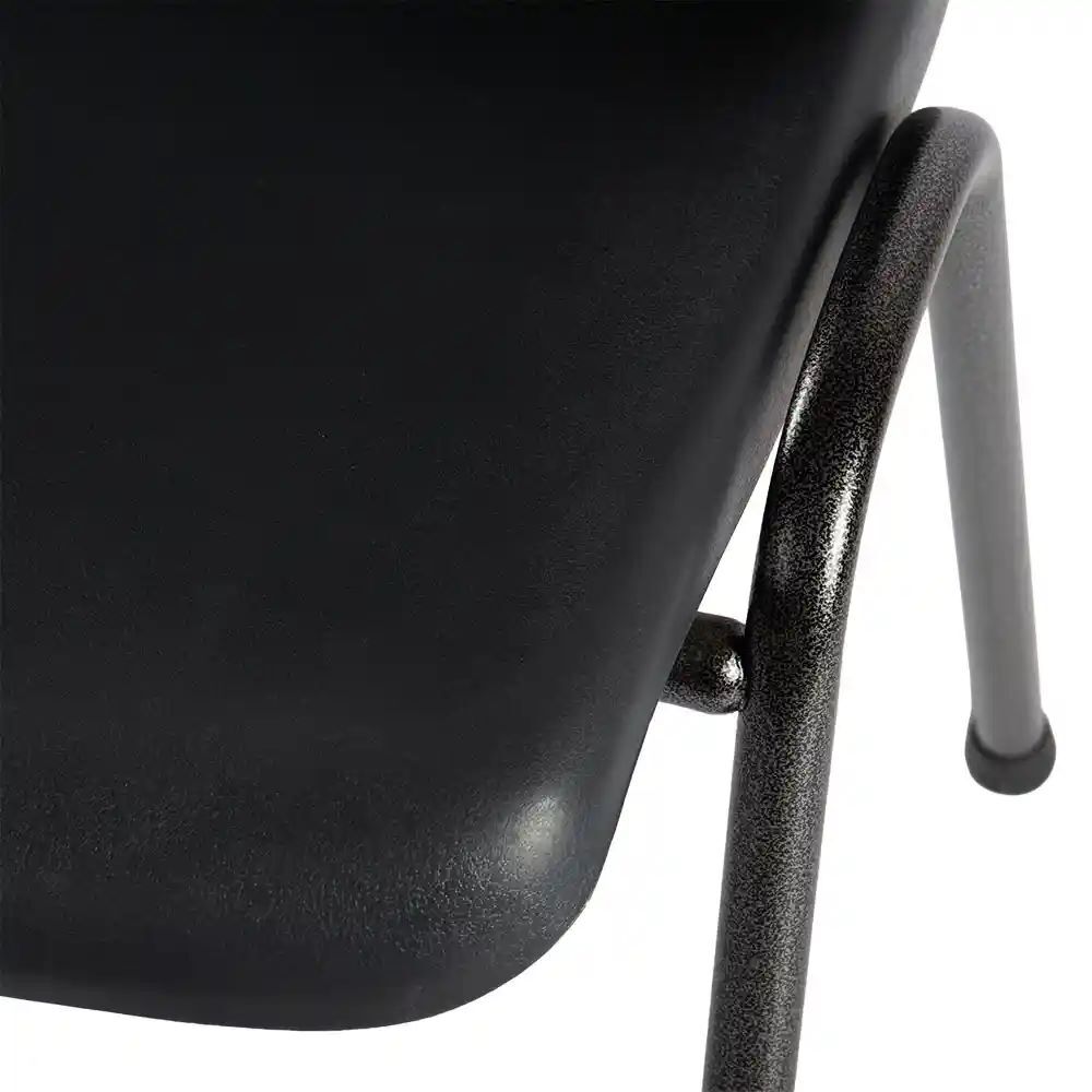 Produktbild Formschalenstuhl Premium, 450/800 x 490 x 520 mm, schwarz/anthrazit bild 4