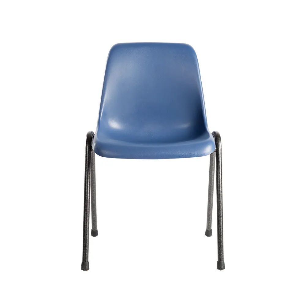Produktbild Formschalenstuhl Premium, 450/800 x 490 x 520 mm, schwarz/blau bild 3