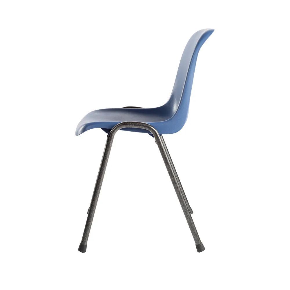 Produktbild Formschalenstuhl Premium, 450/800 x 490 x 520 mm, schwarz/blau bild 5