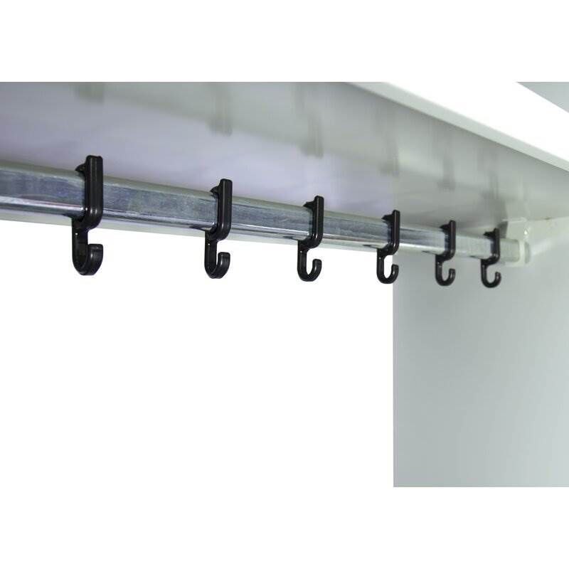 Lüllmann Garderobe 2 Abteile links 2 Abteile rechts je 5 Fächer 1800 x 2400 x 500 mm Produktbild Lüllmann Garderobe 2 Abteile links 2 Abteile rechts je 5 Fächer 1800 x 2400 x 500 mm bild 5