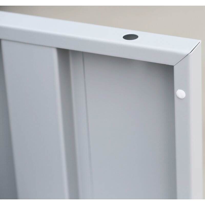 Lüllmann Garderobe 2 Abteile links 1 Abteil rechts je 5 Fächer 1800 x 1915 x 500 mm Produktbild Lüllmann Garderobe 2 Abteile links 1 Abteil rechts je 5 Fächer 1800 x 1915 x 500 mm bild 4