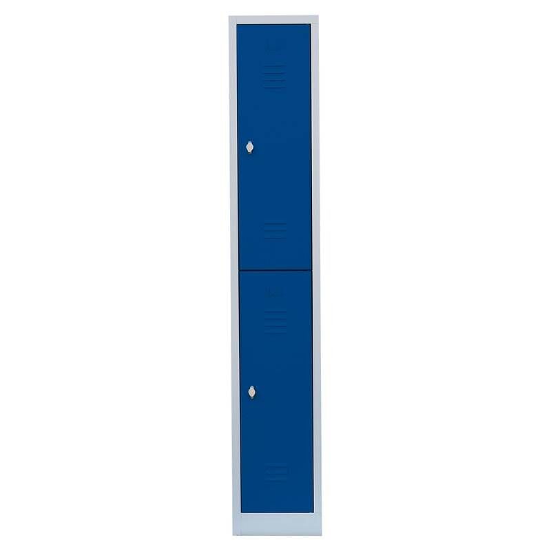 Lüllmann Garderobenschrank 1 Abteil doppelstöckig 1800 x 315 x 500 mm Produktbild Lüllmann Garderobenschrank 1 Abteil doppelstöckig 1800 x 315 x 500 mm bild 2