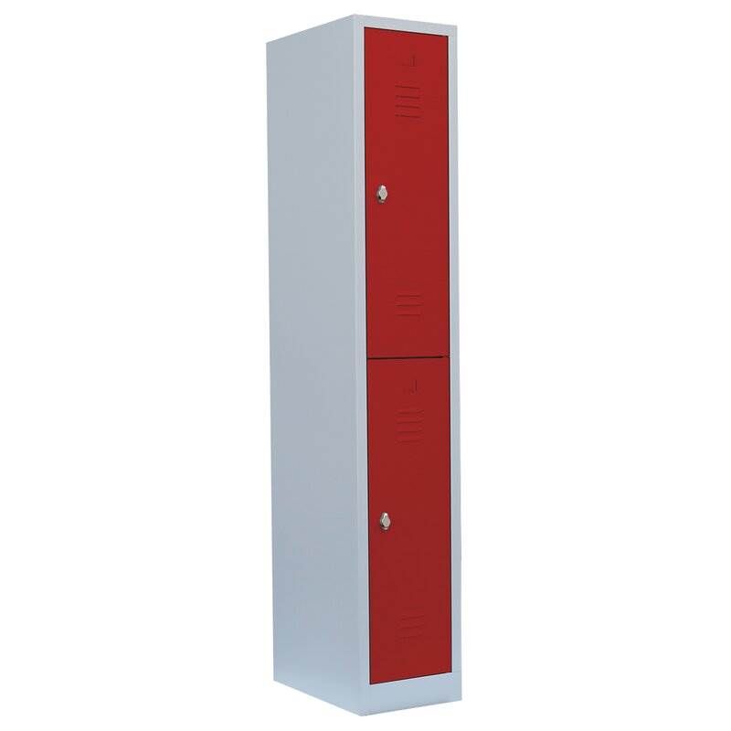 Lüllmann Garderobenschrank 1 Abteil doppelstöckig Abteilbreite 315 mm Produktbild Lüllmann Garderobenschrank 1 Abteil doppelstöckig Abteilbreite 315 mm