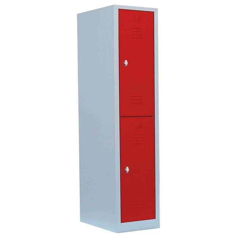 Lüllmann Garderobenschrank 1800 x 415 x 500 mm 1 Abteil doppelstöckig Produktbild Lüllmann Garderobenschrank 1800 x 415 x 500 mm 1 Abteil doppelstöckig