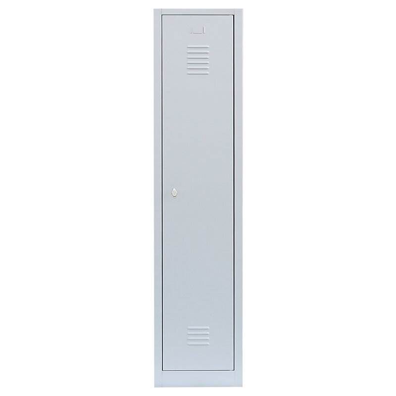 Lüllmann Garderobenschrank 1 Abteil 1800 x 415 x 500 mm RAL 7035 lichtgrau Produktbild Lüllmann Garderobenschrank 1 Abteil 1800 x 415 x 500 mm RAL 7035 lichtgrau bild 2