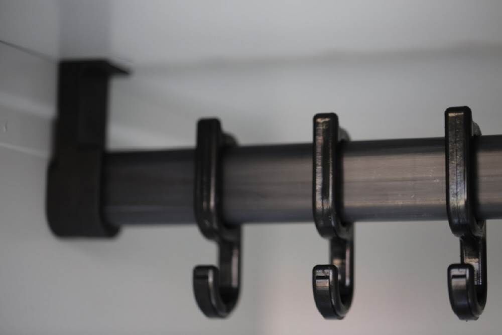 Lüllmann Garderobenschrank 2 Abteile doppelstöckig 1800 x 600 x 500 mm Produktbild Lüllmann Garderobenschrank 2 Abteile doppelstöckig 1800 x 600 x 500 mm bild 3