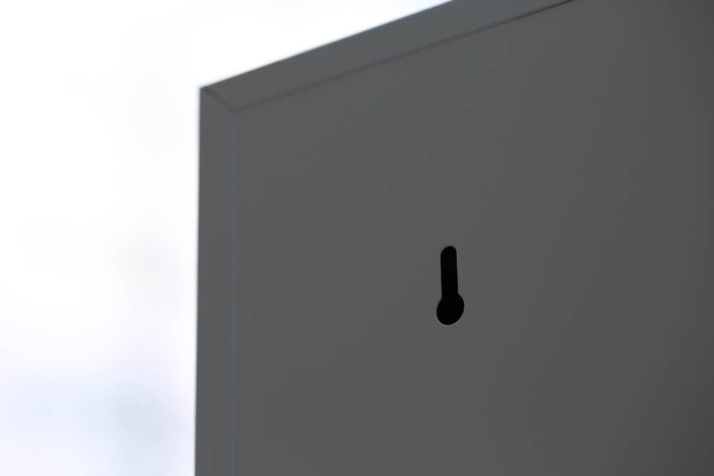 Lüllmann Garderobenschrank 2 Abteile mittig schließend 1800 x 600 x 500 mm Produktbild Lüllmann Garderobenschrank 2 Abteile mittig schließend 1800 x 600 x 500 mm bild 5