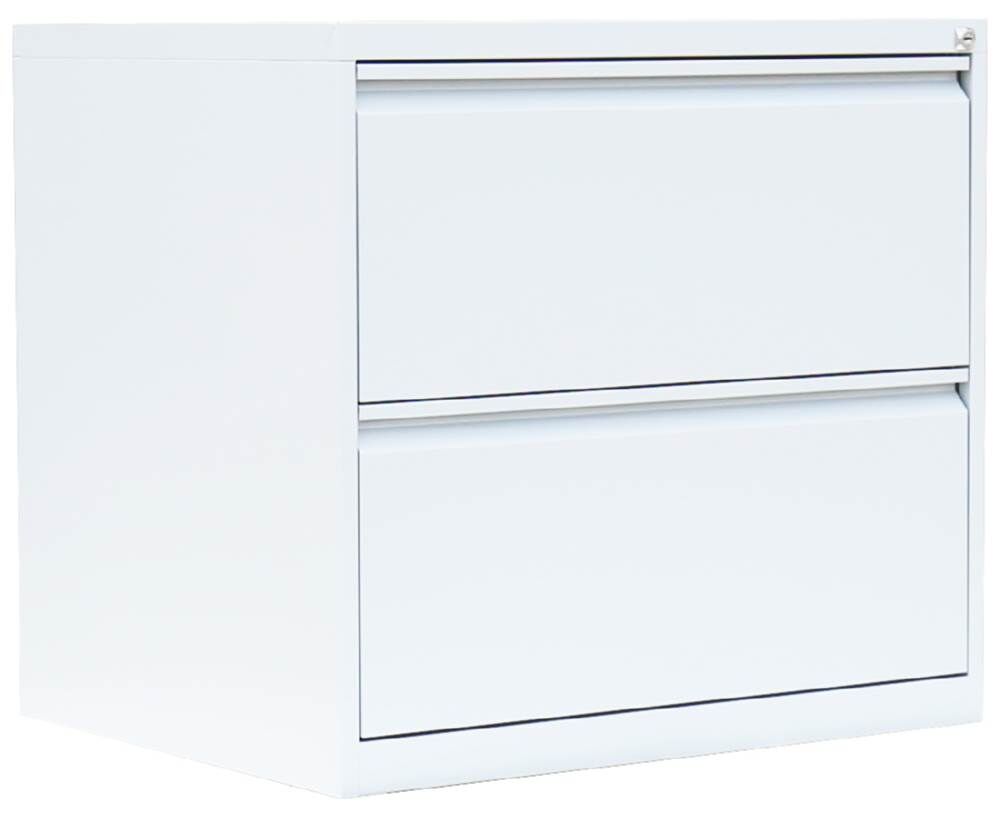 Lüllmann Hängeregistraturschrank 2 Schubladen zweibahnig 700 x 760 x 620 mm signalweiß Lüllmann Hängeregistraturschrank 2 Schubladen zweibahnig 700 x 760 x 620 mm signalweiß