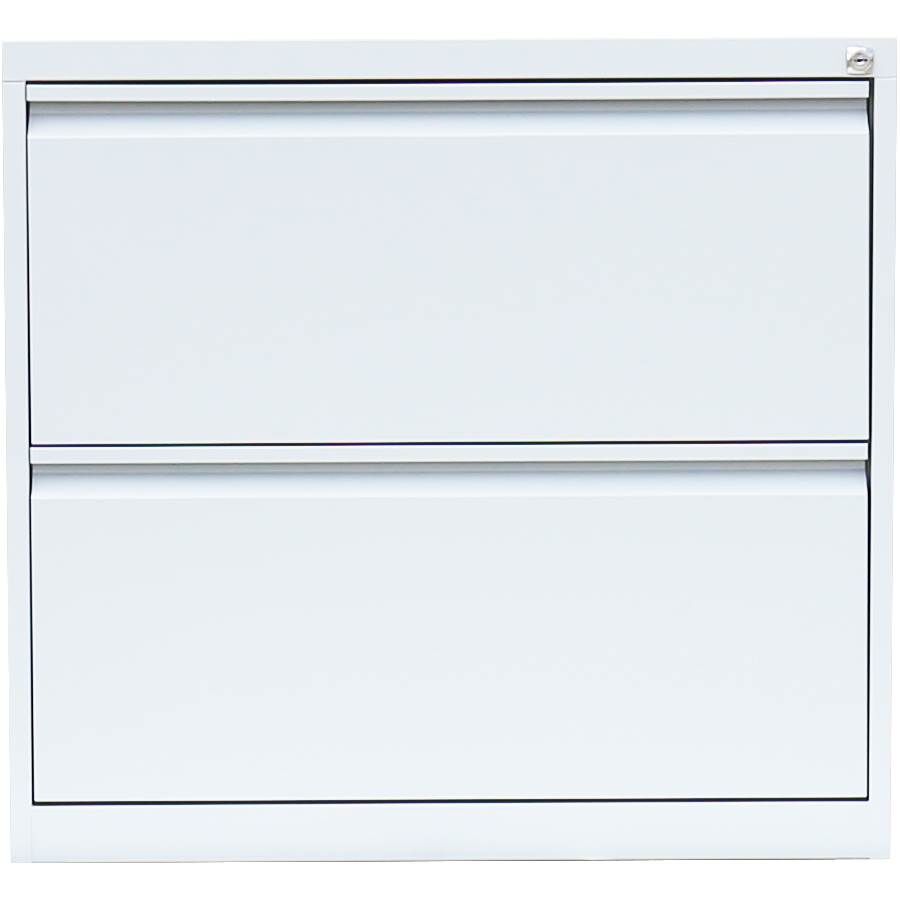 Lüllmann Hängeregistraturschrank 2 Schubladen zweibahnig 700 x 760 x 620 mm signalweiß Lüllmann Hängeregistraturschrank 2 Schubladen zweibahnig 700 x 760 x 620 mm signalweiß
