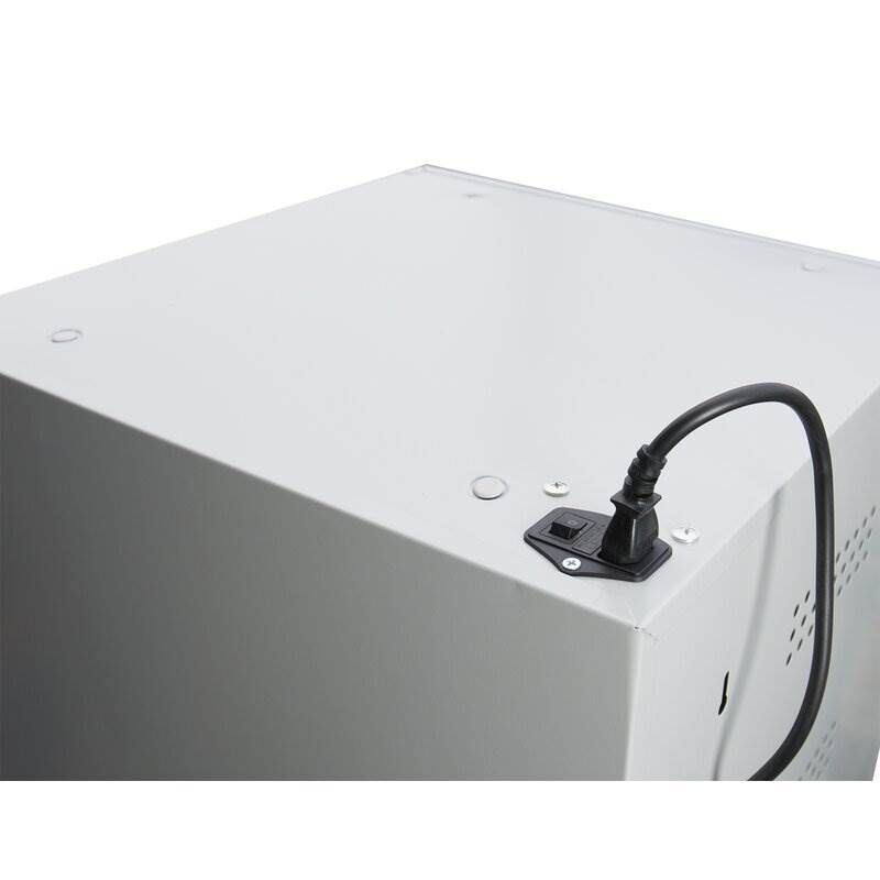 Lüllmann Laptopschrank elektrifiziert 10 Fächer 1800 x 500 x 500 mm Produktbild Lüllmann Laptopschrank elektrifiziert 10 Fächer 1800 x 500 x 500 mm bild 3