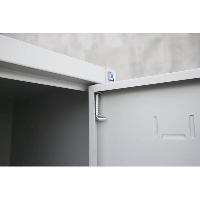 Lüllmann Mehrzweckspind 2 Abteile 1800 x 500 x 500 mm RAL 7035 lichtgrau Lüllmann Mehrzweckspind 2 Abteile 1800 x 500 x 500 mm RAL 7035 lichtgrau