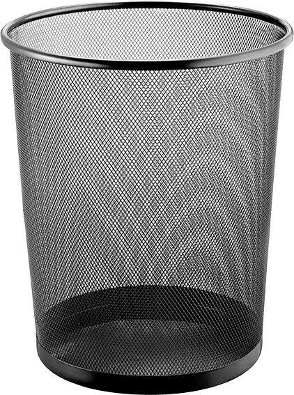 Produktbild Lüllmann Mesh Papierkorb 15 Liter 280 x 265 mm schwarz