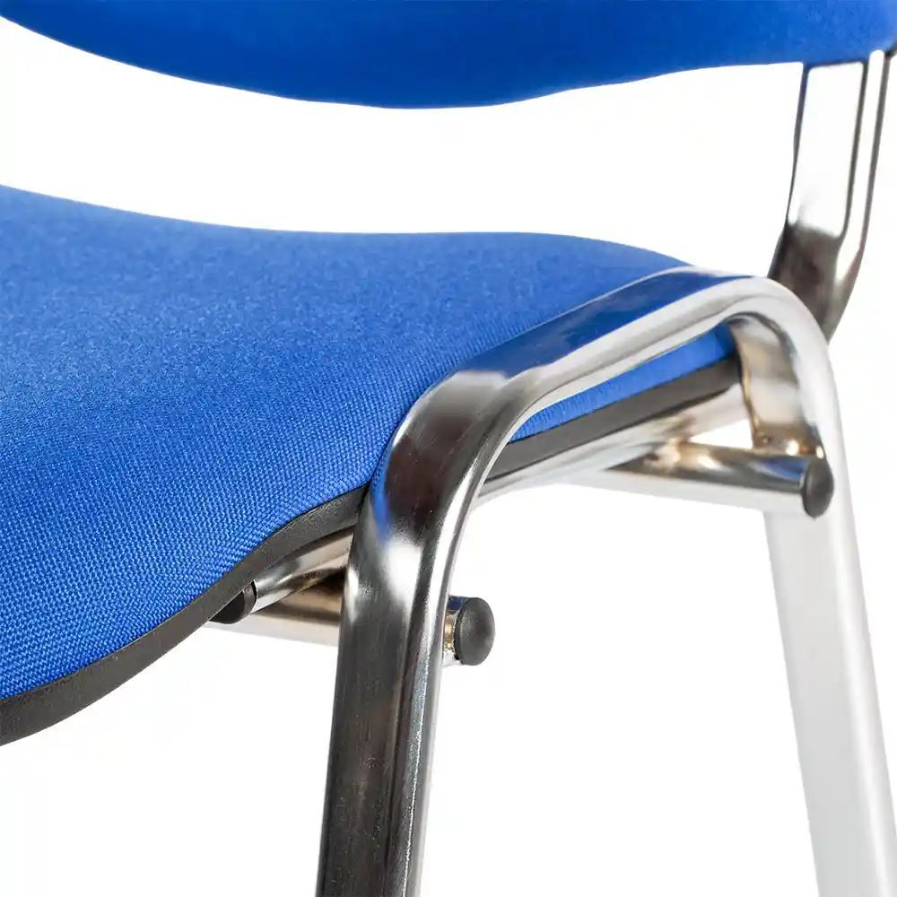Produktbild Polsterstuhl, 470/820 x 545 x 425 mm, chrom/blau bild 5