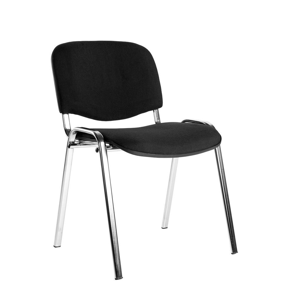 Produktbild Lüllmann Polsterstuhl 470/820 x 545 x 425 mm chrom schwarz