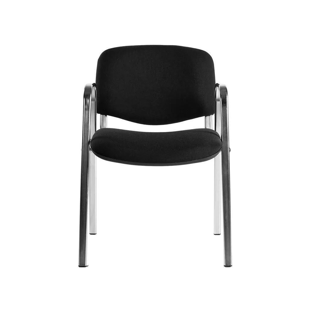Produktbild Polsterstuhl mit Armlehnen, 470/820 x 545 x 425 mm, chrom/schwarz bild 4