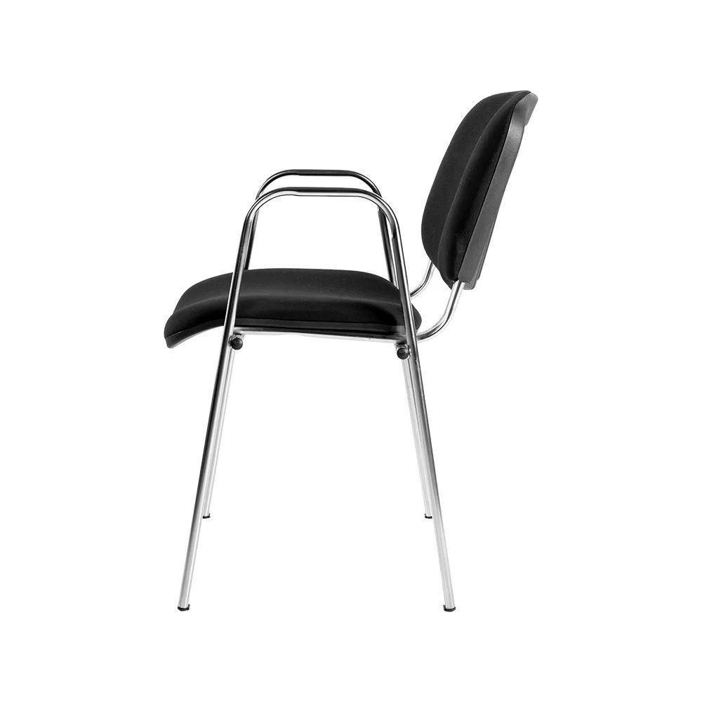 Produktbild Polsterstuhl mit Armlehnen, 470/820 x 545 x 425 mm, chrom/schwarz bild 6