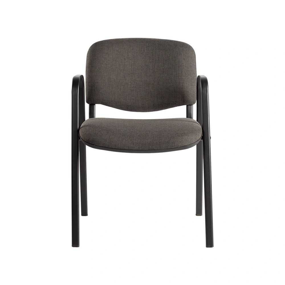 Produktbild Polsterstuhl mit Armlehnen, 470/820 x 545 x 425 mm, tiefschwarz/anthrazit bild 4