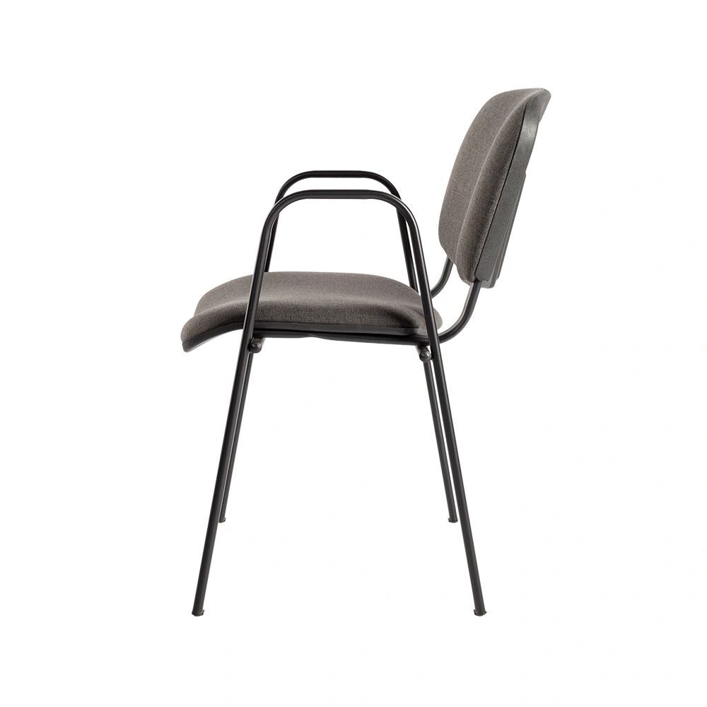 Produktbild Polsterstuhl mit Armlehnen, 470/820 x 545 x 425 mm, tiefschwarz/anthrazit bild 6