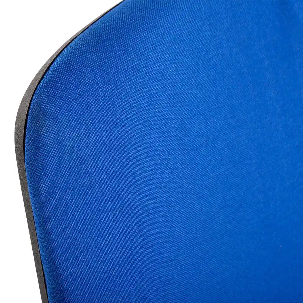 Produktbild Polsterstuhl mit Armlehnen, 470/820 x 545 x 425 mm, tiefschwarz/blau bild 3