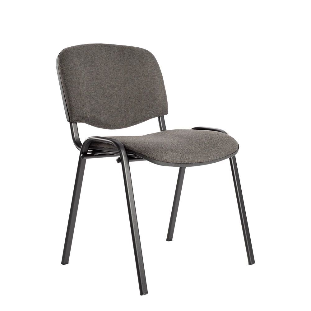 Produktbild Lüllmann Polsterstuhl 470/820 x 545 x 425 mm tiefschwarz anthrazit