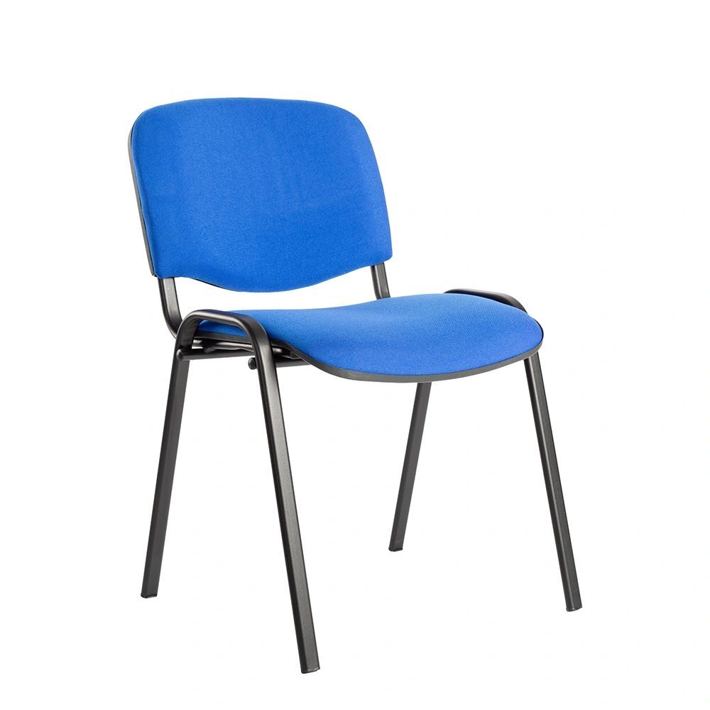 Produktbild Lüllmann Polsterstuhl 470/820 x 545 x 425 mm tiefschwarz blau