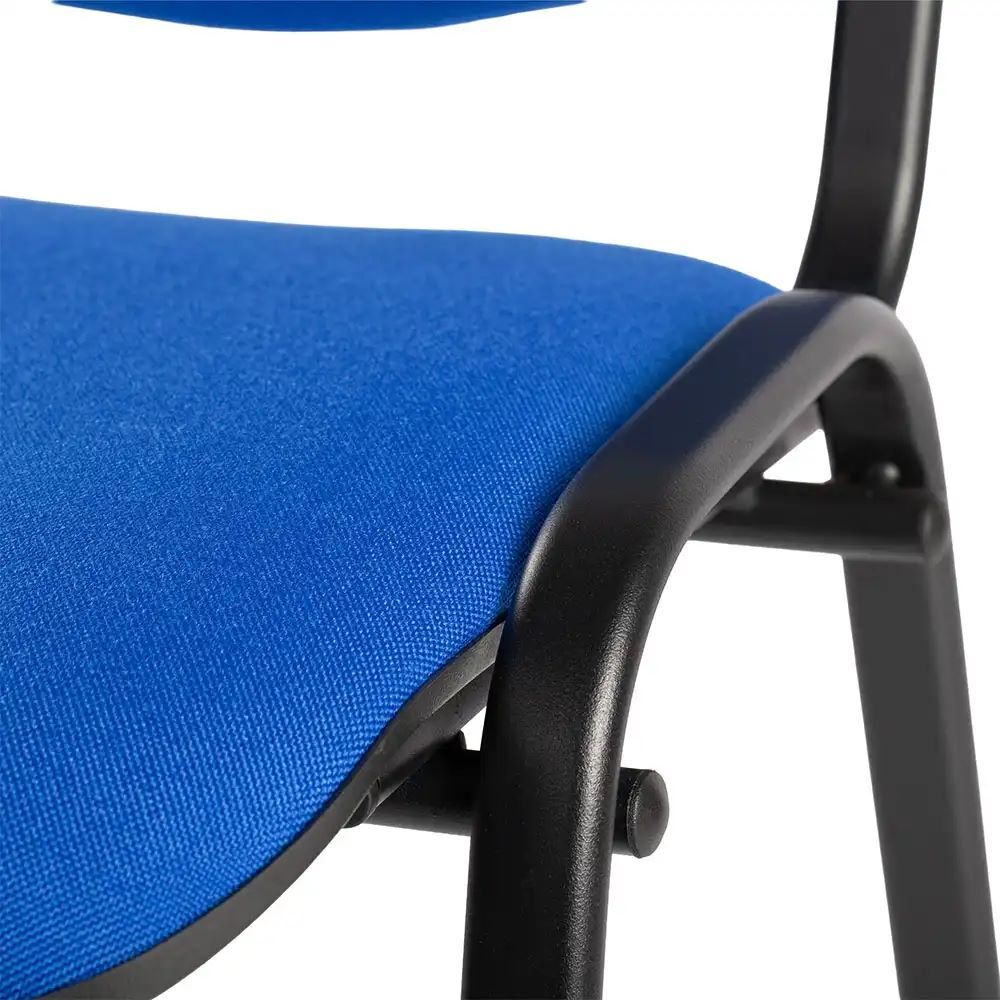 Produktbild Polsterstuhl, 470/820 x 545 x 425 mm, tiefschwarz/blau bild 4