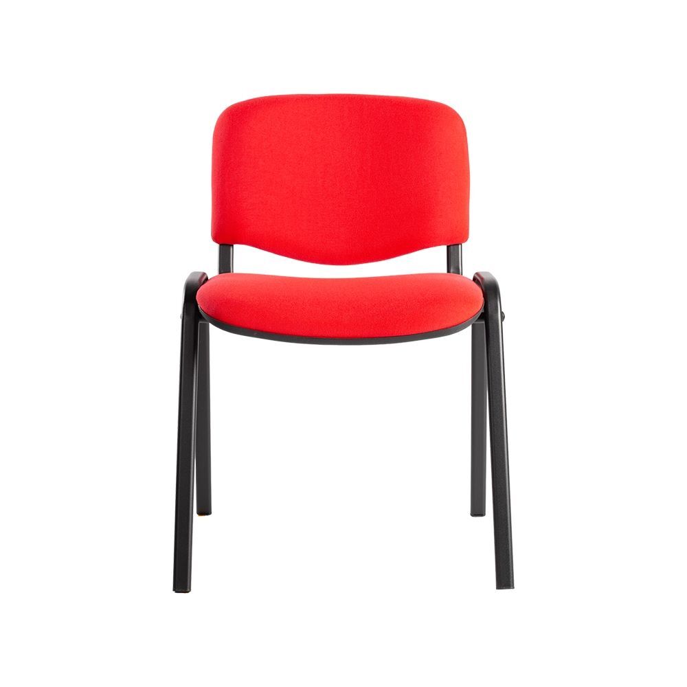 Produktbild Polsterstuhl, 470/820 x 545 x 425 mm, tiefschwarz/rot bild 4